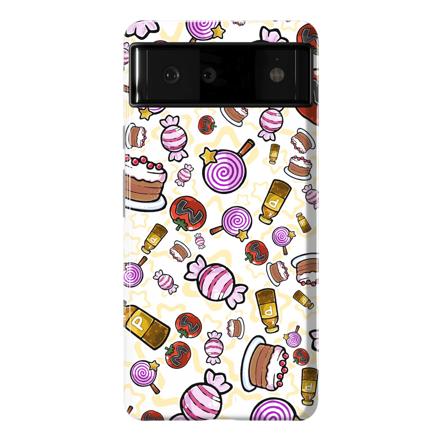 Kirby Munchies Pattern Phone Case