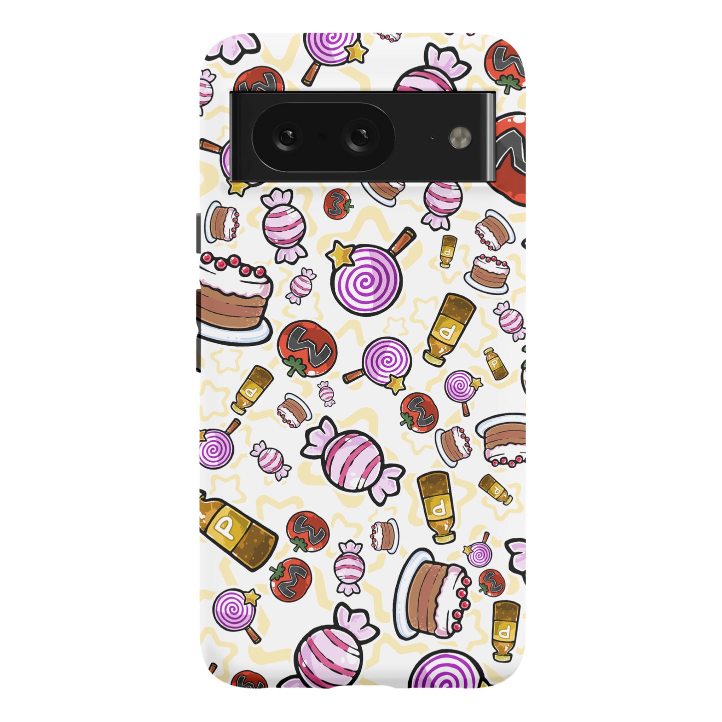 Kirby Munchies Pattern Phone Case