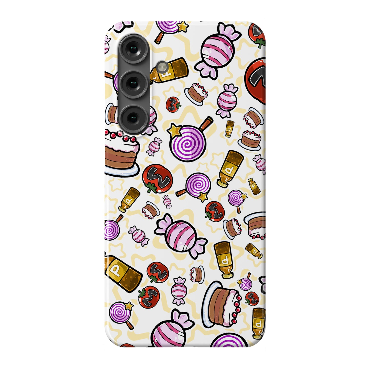 Kirby Munchies Pattern Phone Case