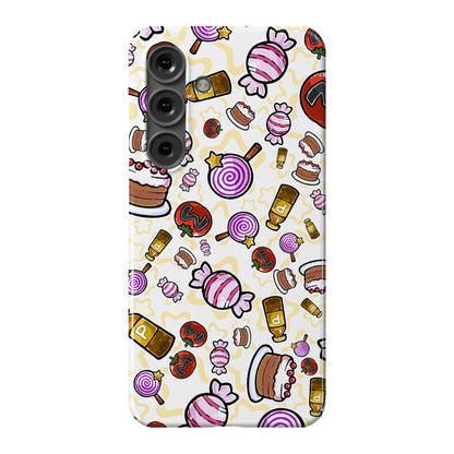 Kirby Munchies Pattern Phone Case