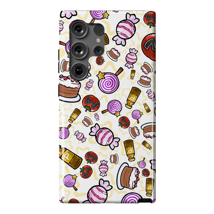 Kirby Munchies Pattern Phone Case