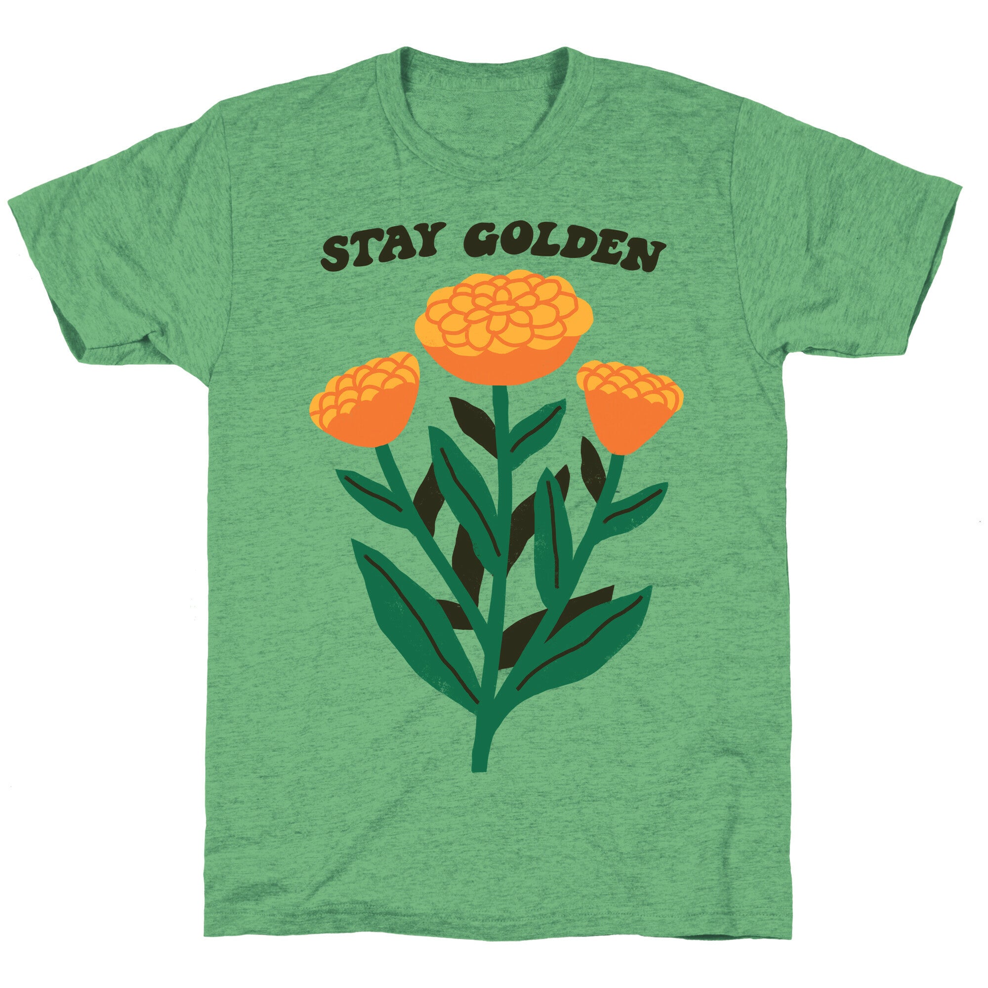 Stay Golden Marigolds Unisex Triblend Tee
