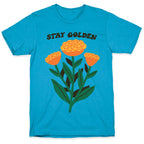 Stay Golden Marigolds Unisex Triblend Tee
