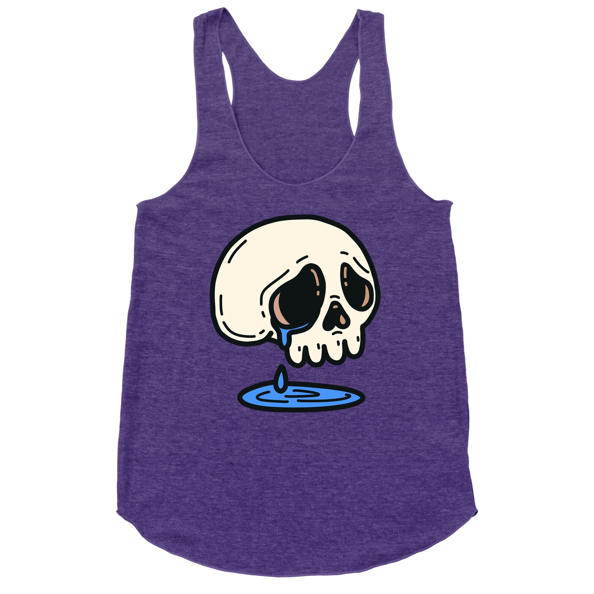 Sensitive Skull Racerback Tank