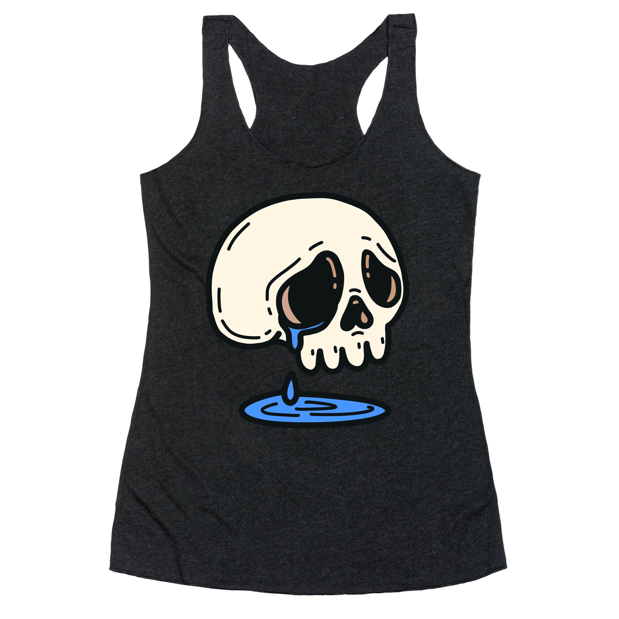 Sensitive Skull Racerback Tank