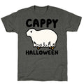 Cappy Halloween Capybara Parody Unisex Triblend Tee