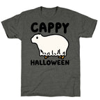 Cappy Halloween Capybara Parody Unisex Triblend Tee