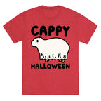 Cappy Halloween Capybara Parody Unisex Triblend Tee