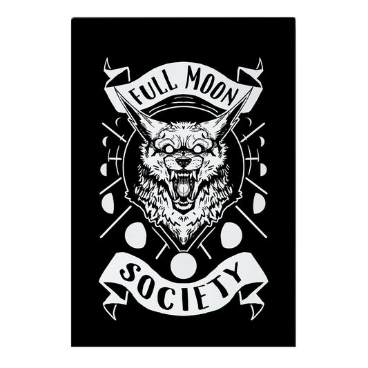 Full Moon Society Garden Flag