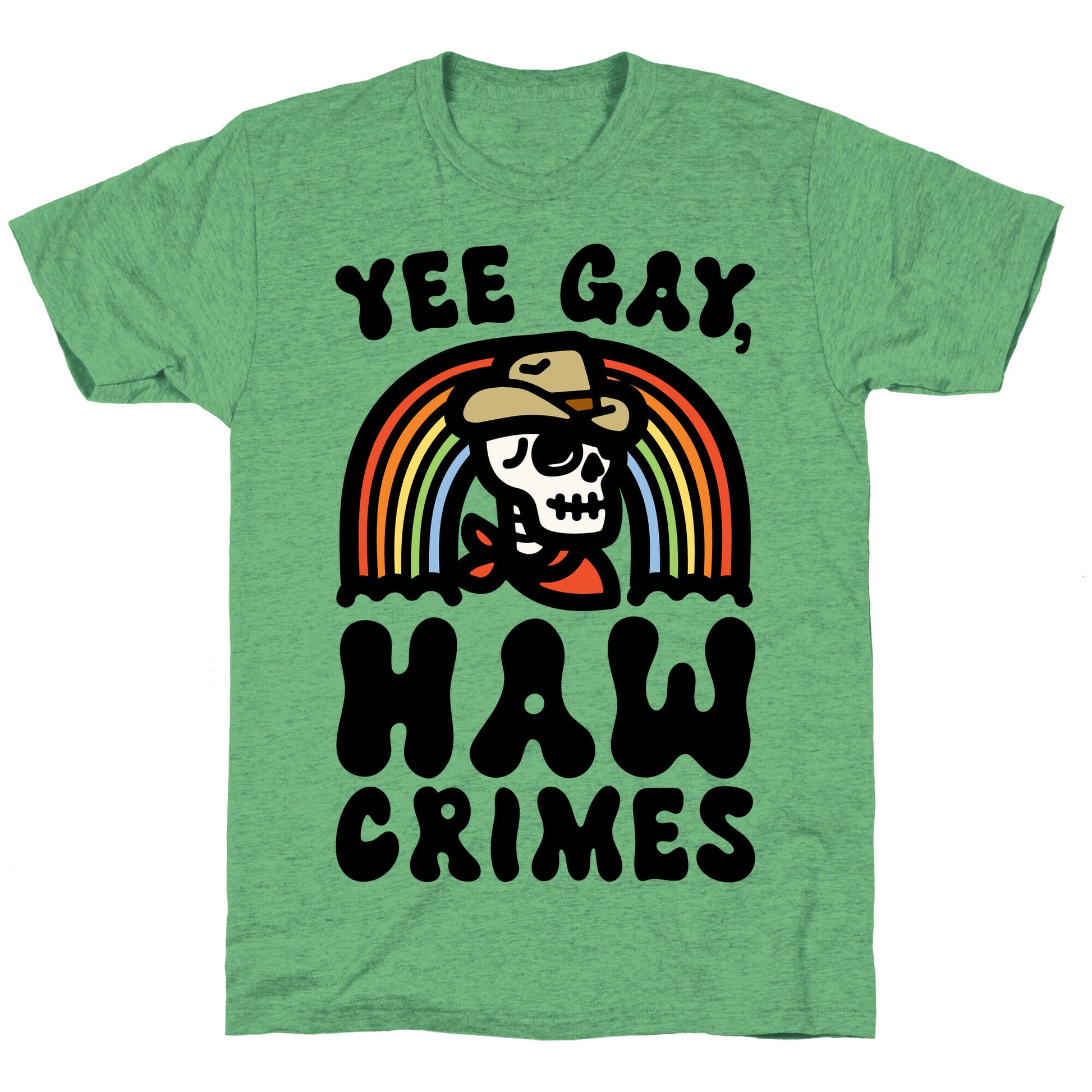 Yee Gay Haw Crimes Unisex Triblend Tee