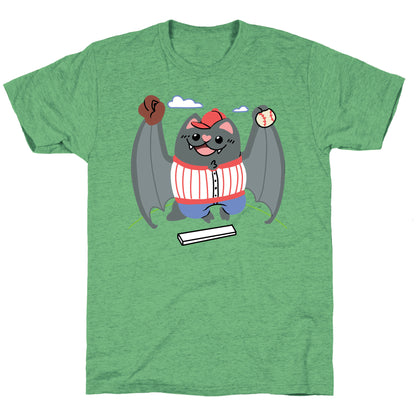 Baseball Bat Unisex Triblend Tee