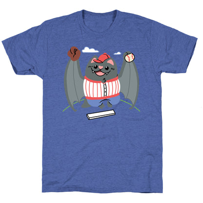 Baseball Bat Unisex Triblend Tee