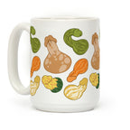 Phallic Gourd Pattern Coffee Mug