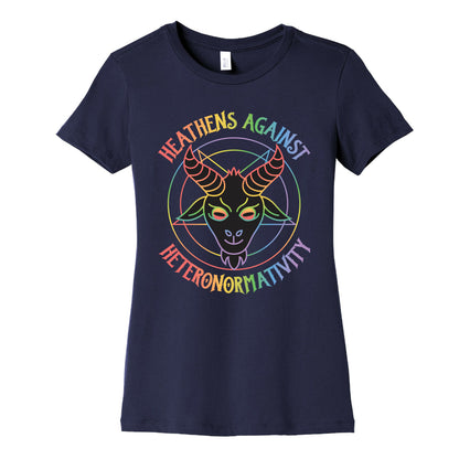 Heathens Against Heteronormativity Women's Cotton Tee