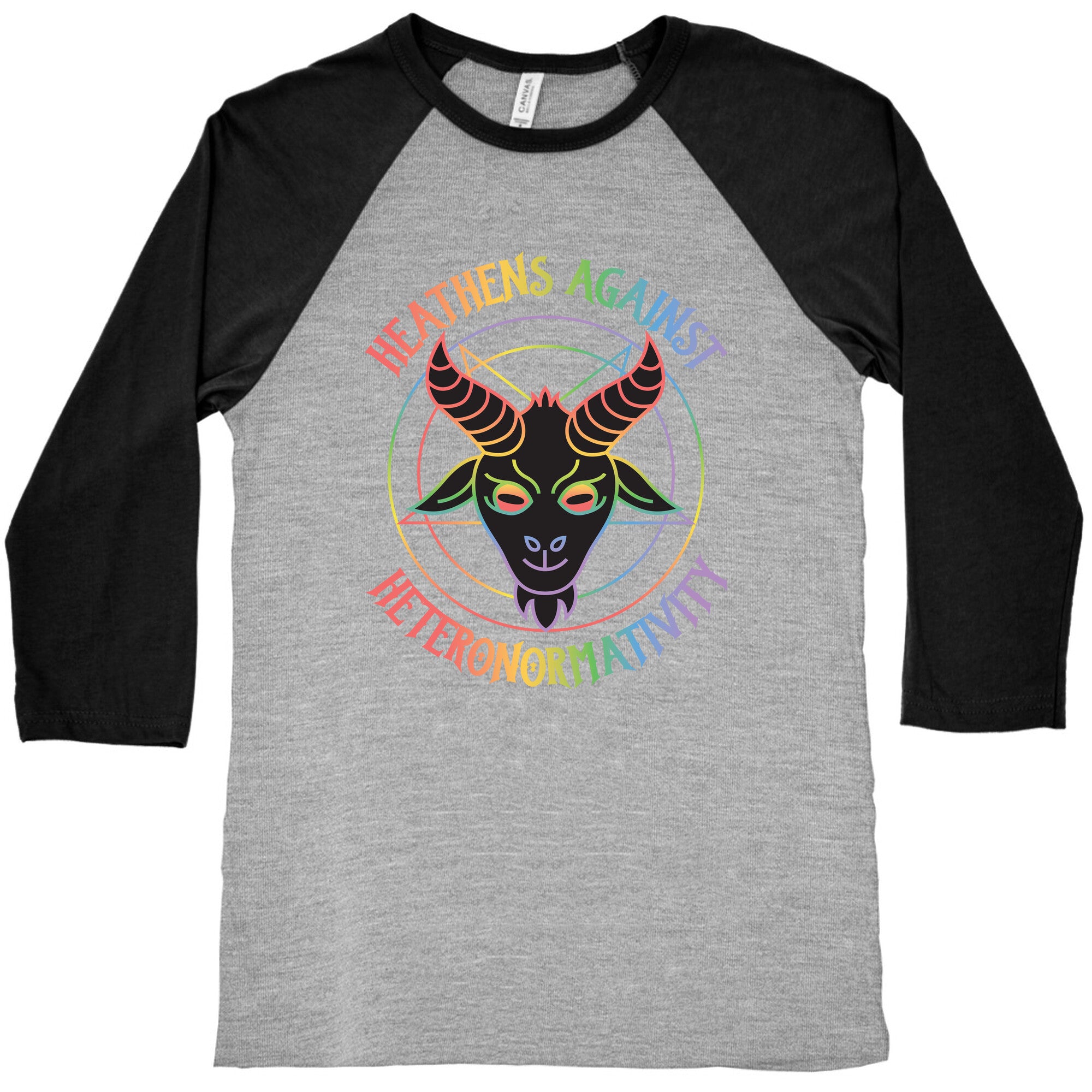Heathens Against Heteronormativity Baseball Tee