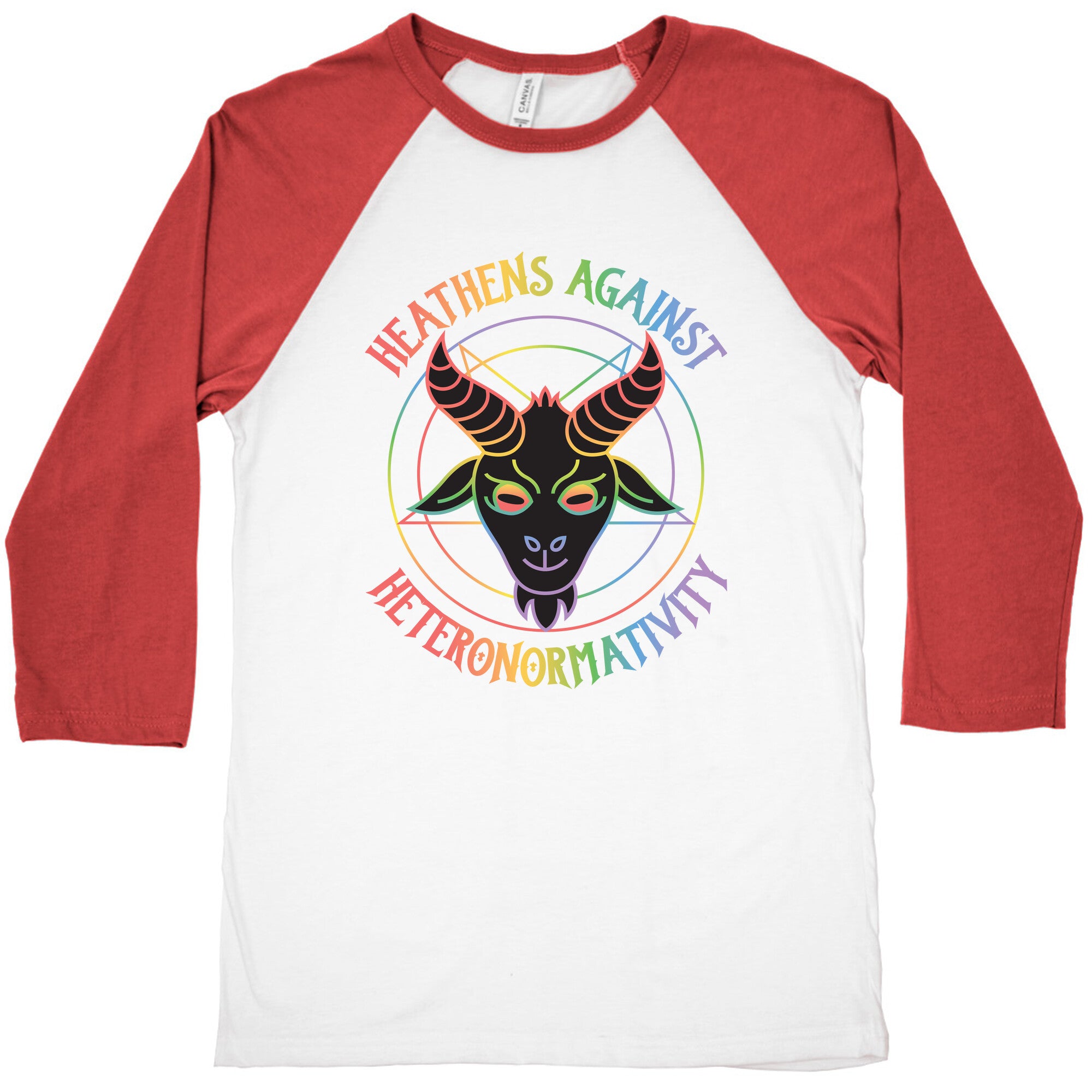 Heathens Against Heteronormativity Baseball Tee