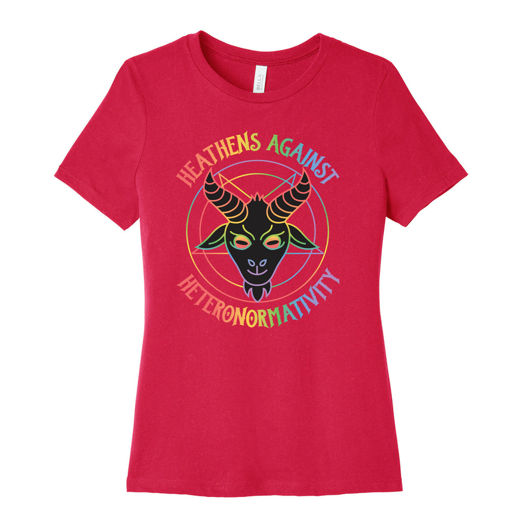 Heathens Against Heteronormativity Women's Cotton Tee