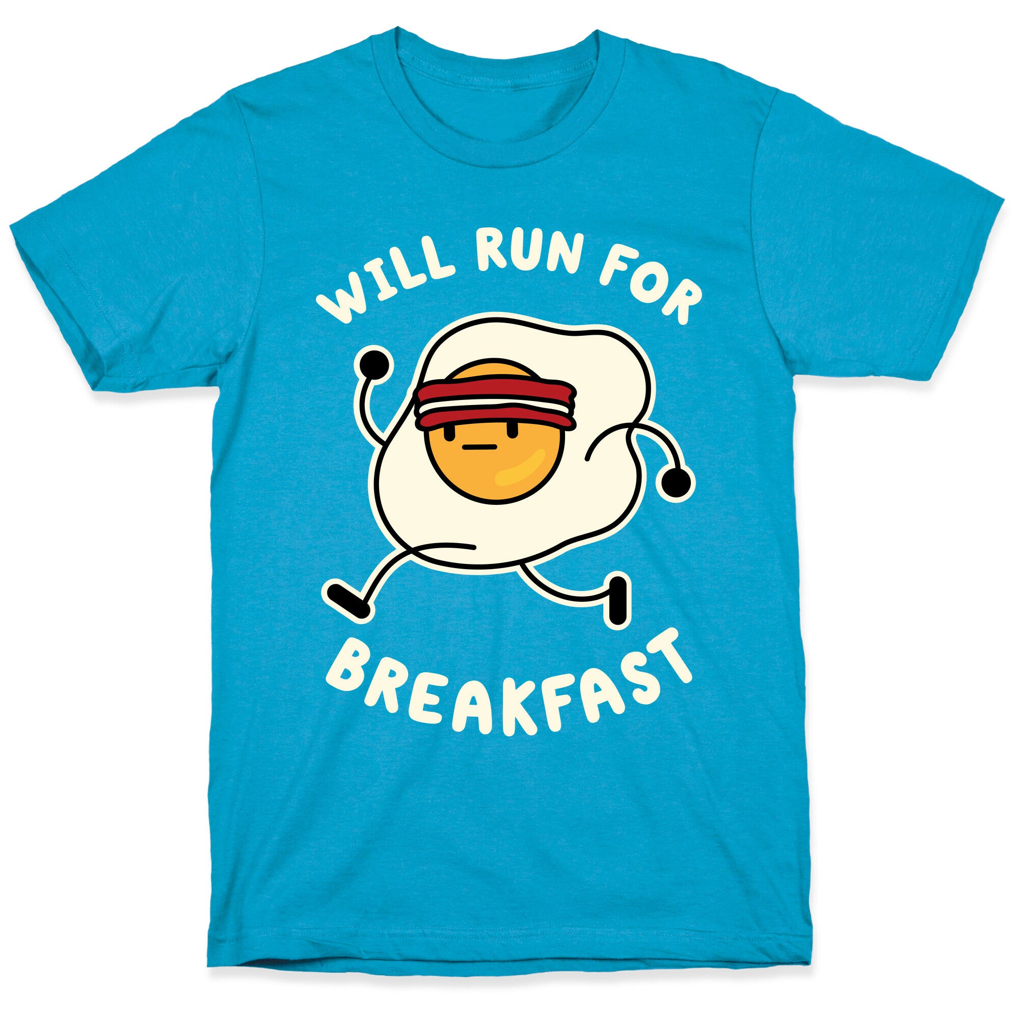 Will Run For Breakfast Unisex Triblend Tee