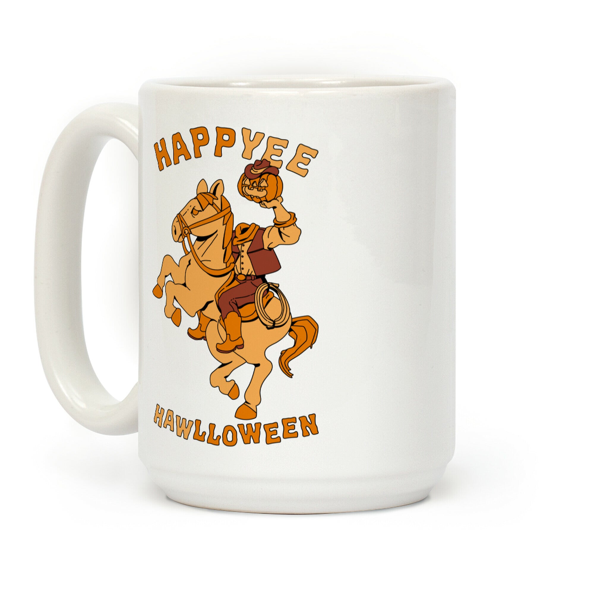 HappYEE HAWlloween Headless Cowboy Coffee Mug