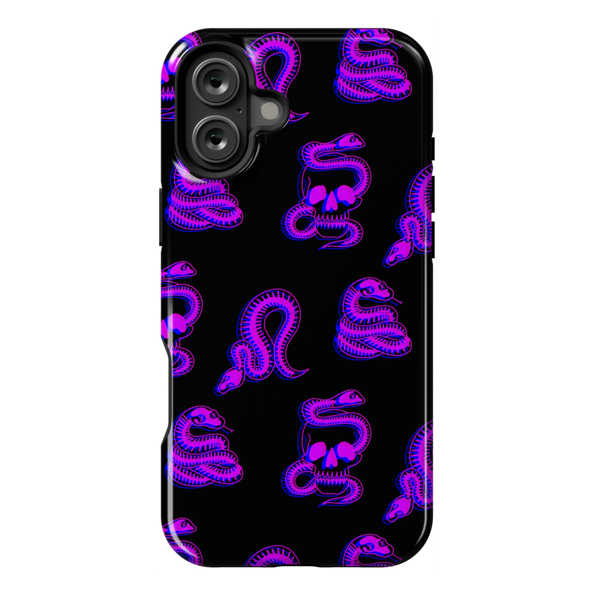 Skelly Snake Pattern Phone Case