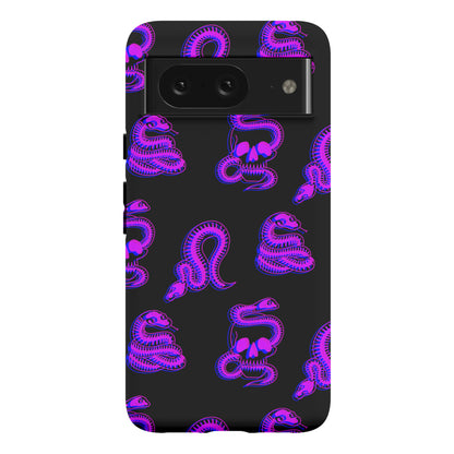 Skelly Snake Pattern Phone Case