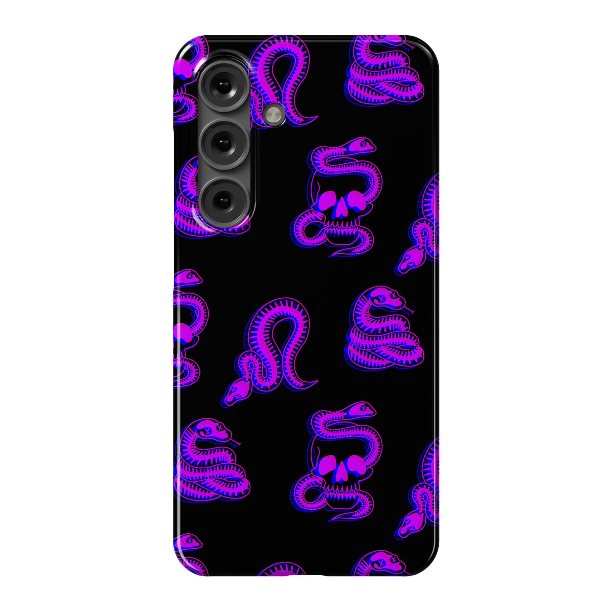 Skelly Snake Pattern Phone Case