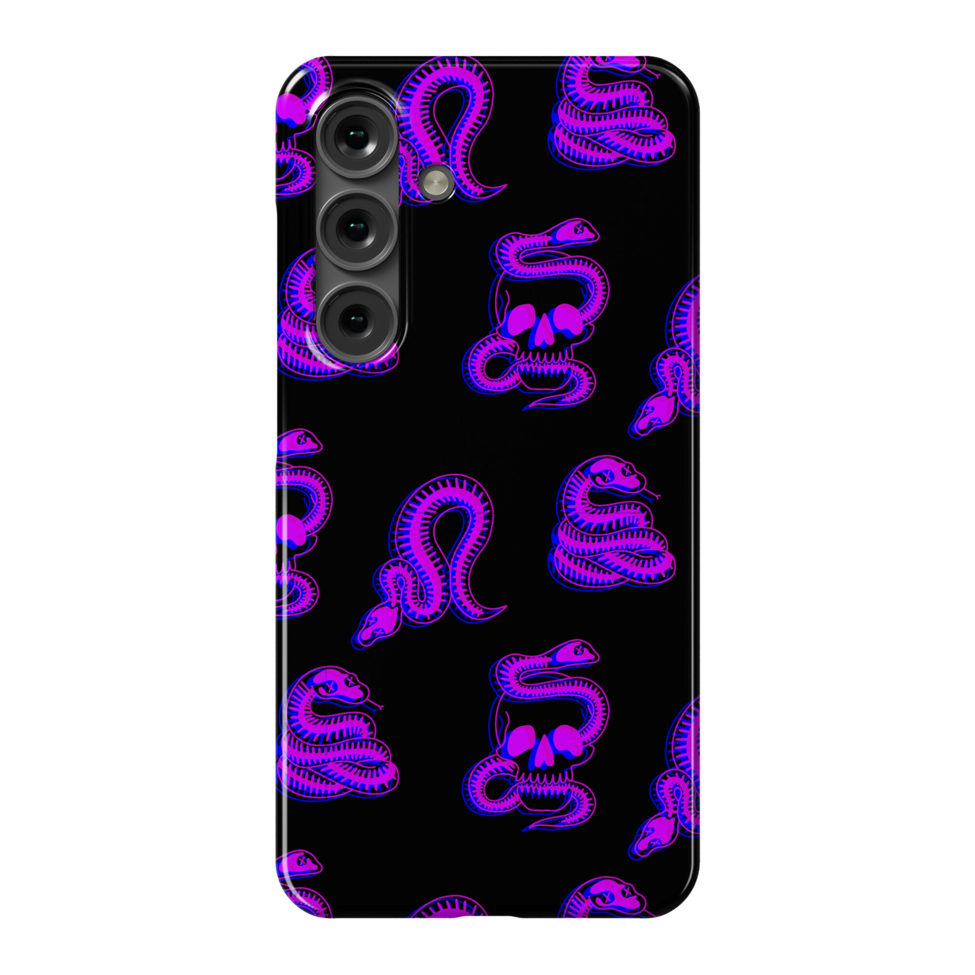 Skelly Snake Pattern Phone Case