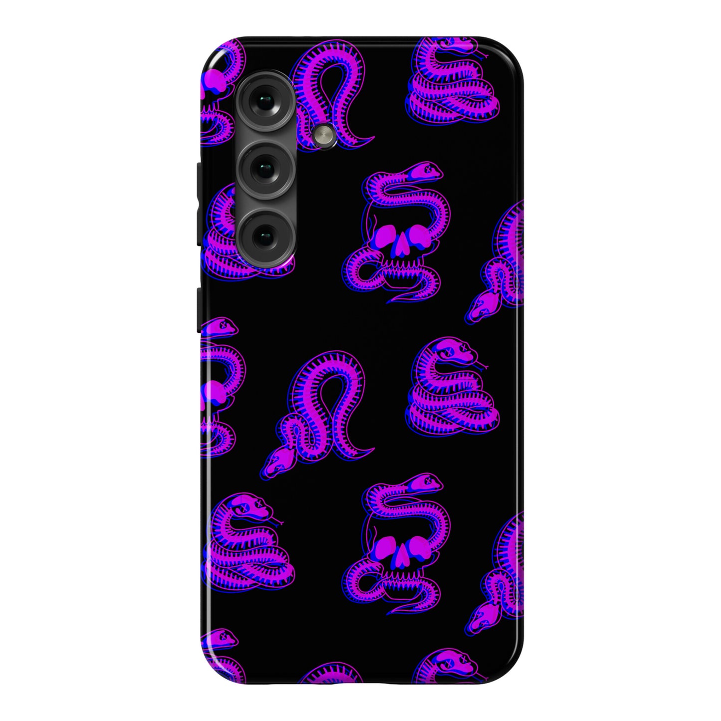 Skelly Snake Pattern Phone Case