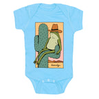 Howdy Frog Cowboy Baby One Piece