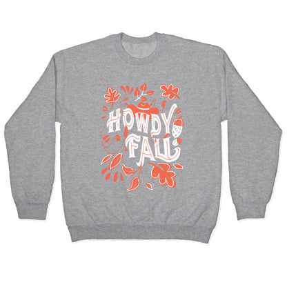 Howdy Fall Crewneck Sweatshirt