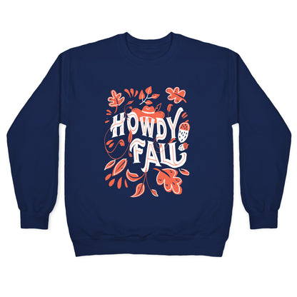 Howdy Fall Crewneck Sweatshirt