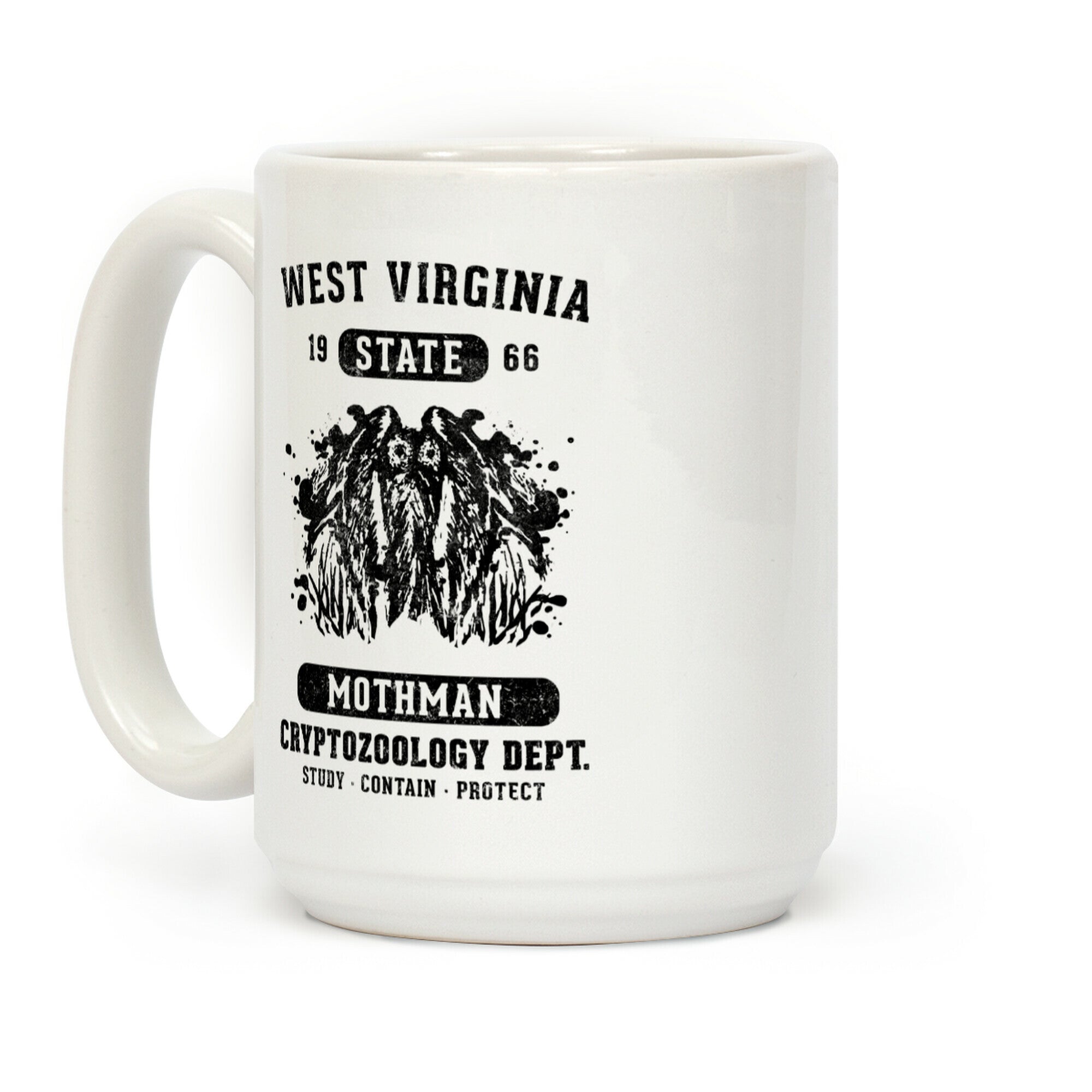 West Virginia Mothman Cryptozoology Coffee Mug