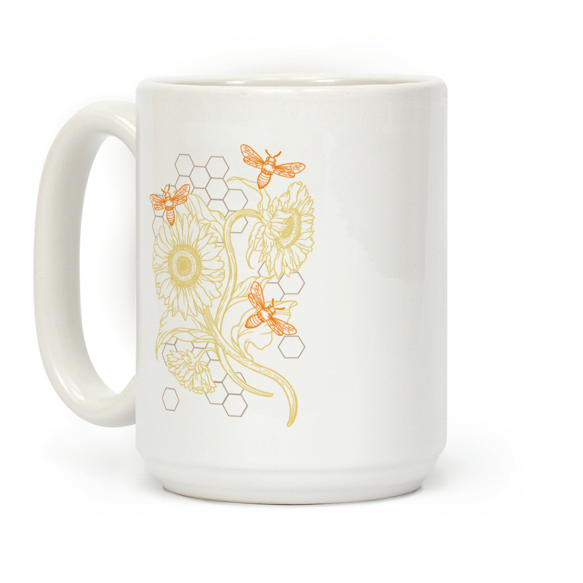 Honeybees & Sunflowers Coffee Mug