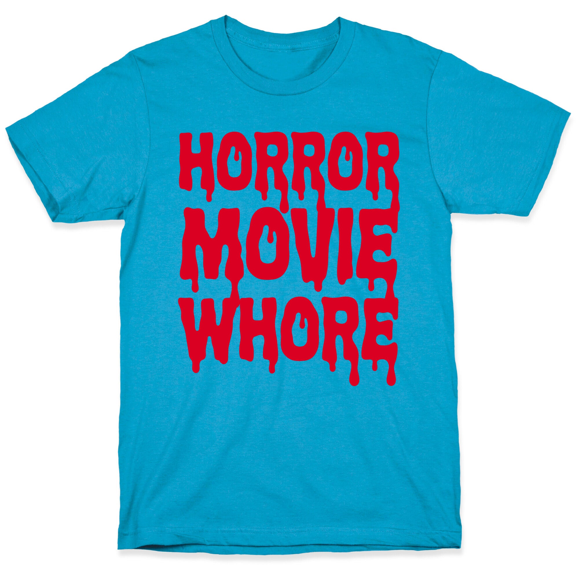 Horror Movie Whore Unisex Triblend Tee
