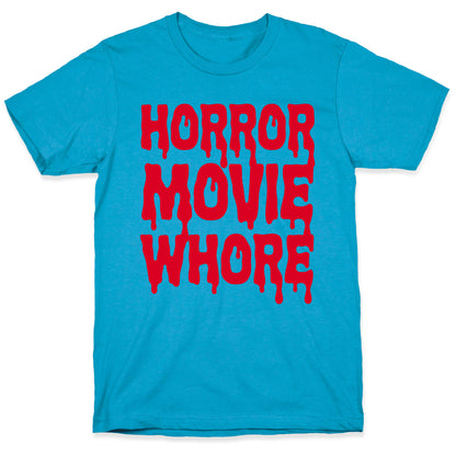 Horror Movie Whore Unisex Triblend Tee