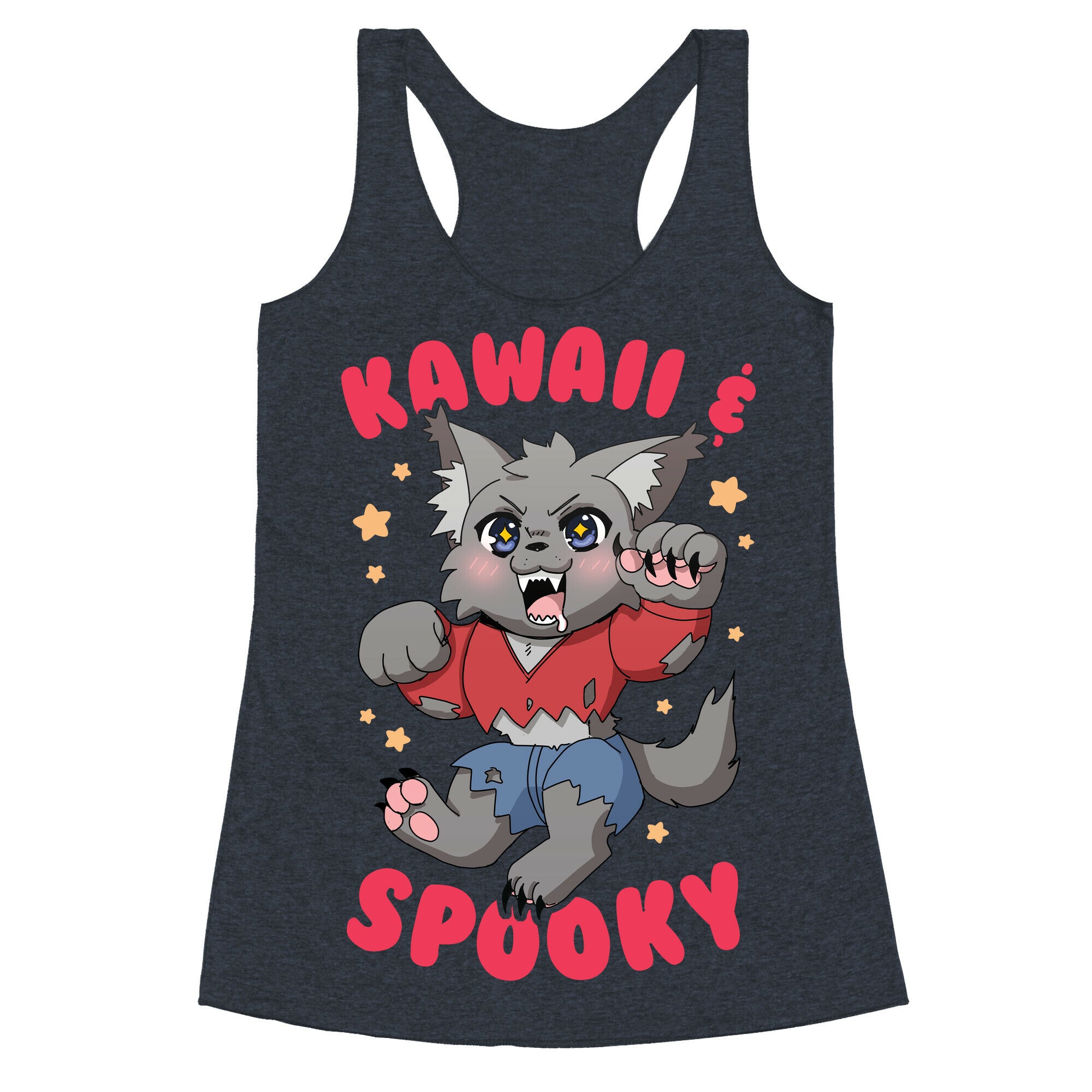 Kawaii & Spooky Racerback Tank