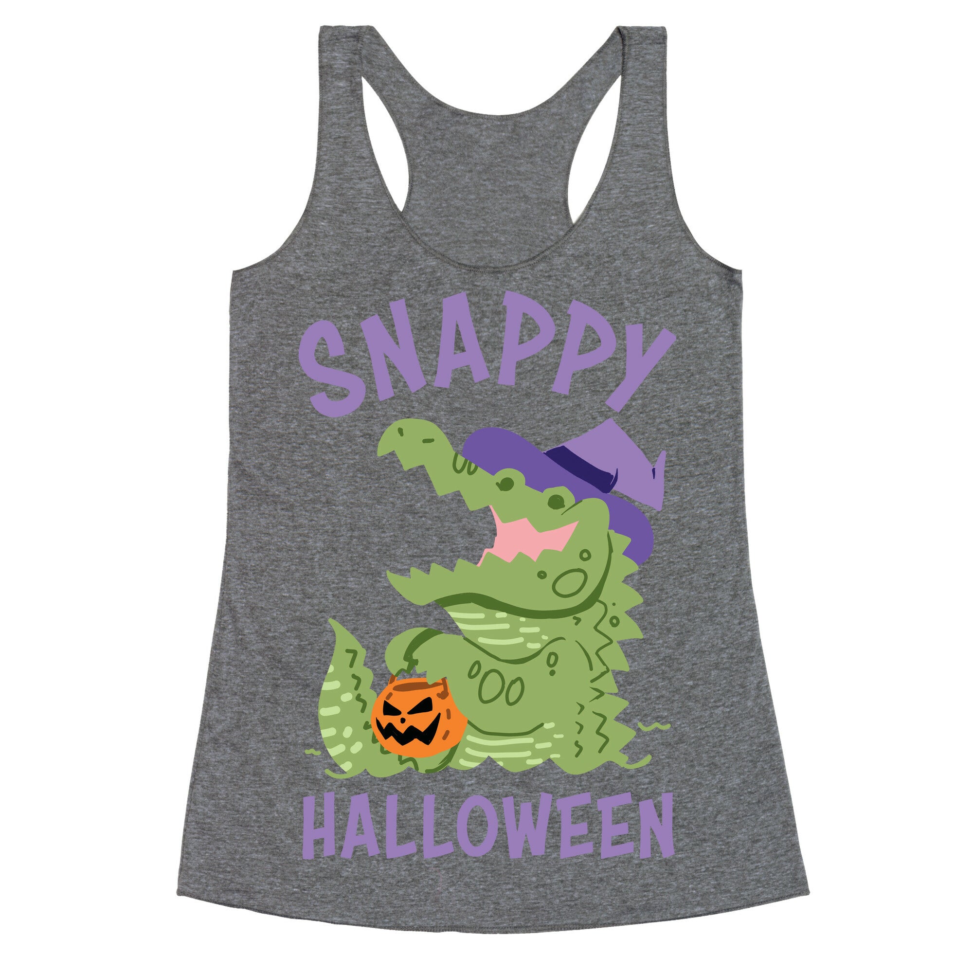 Snappy Halloween Racerback Tank