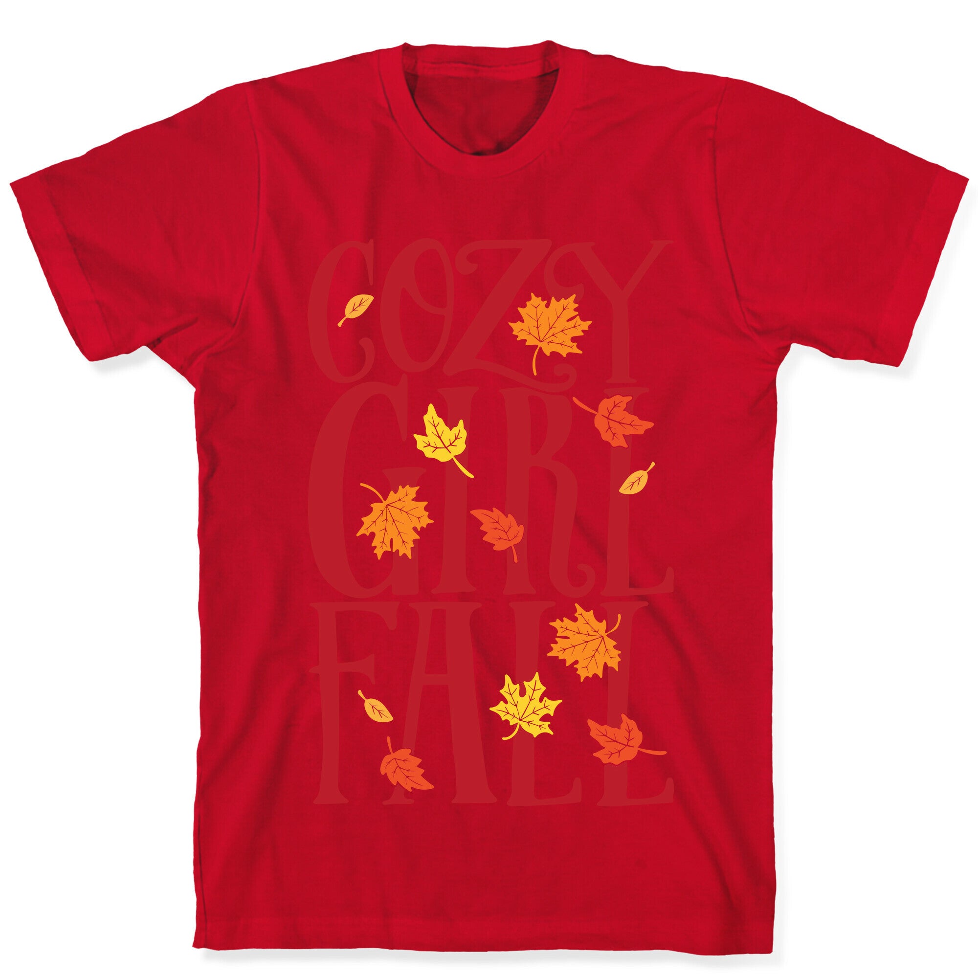 Cozy Girl Fall T-Shirt