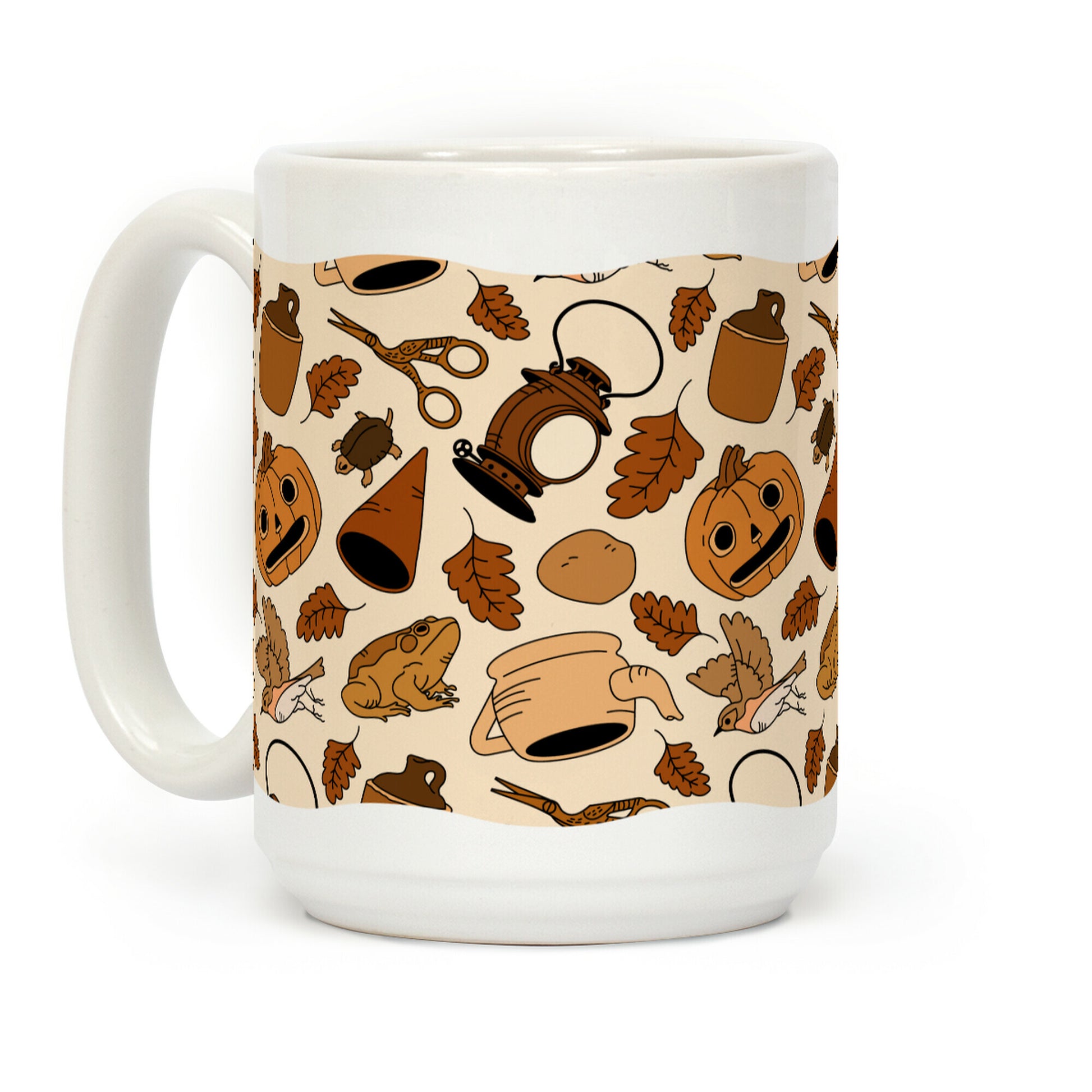 Into the Unknown Pattern Coffee Mug