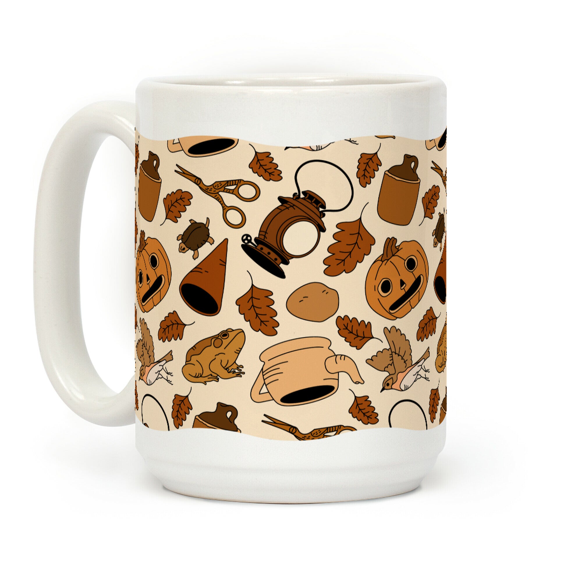 Into the Unknown Pattern Coffee Mug