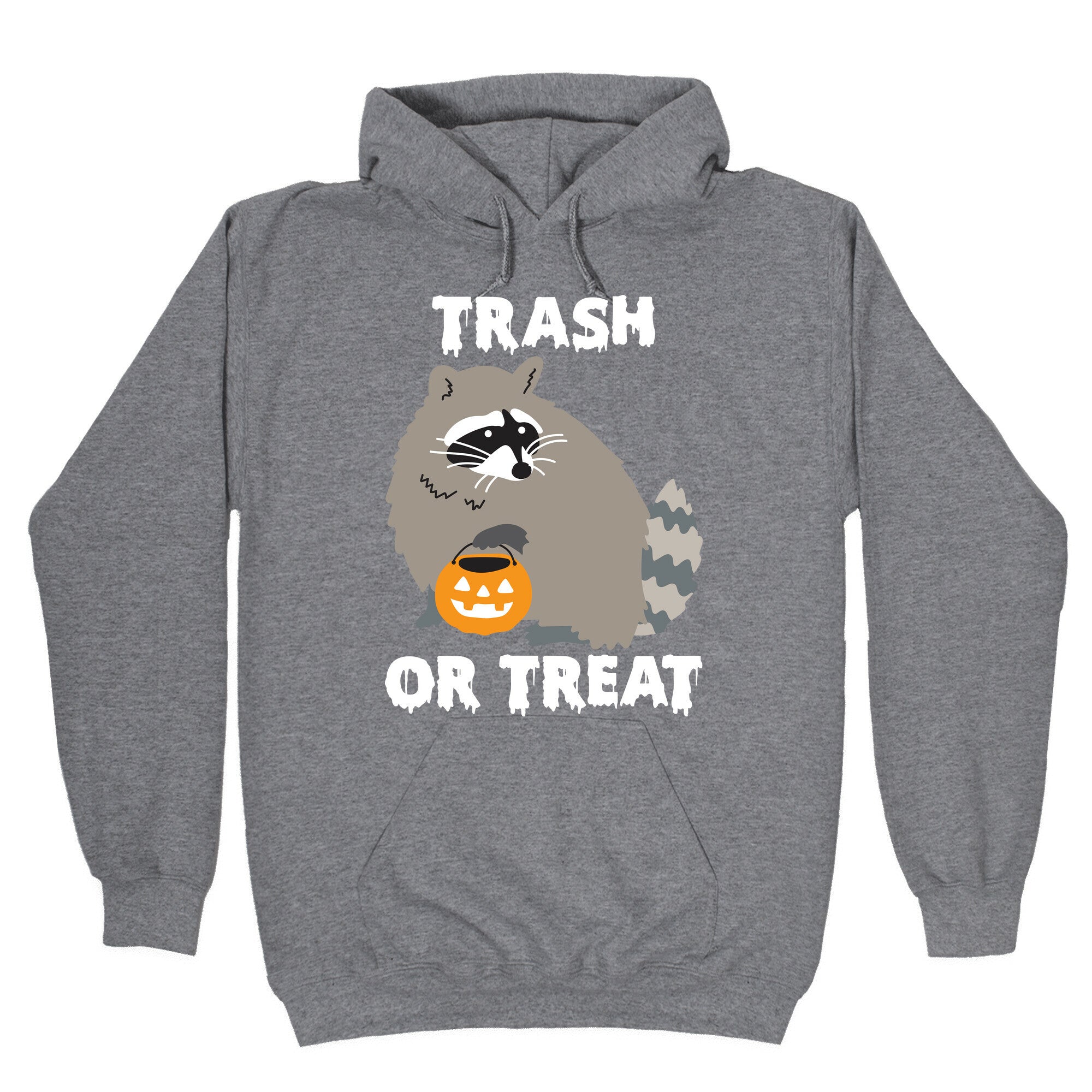 Trash Or Treat Raccoon Hoodie