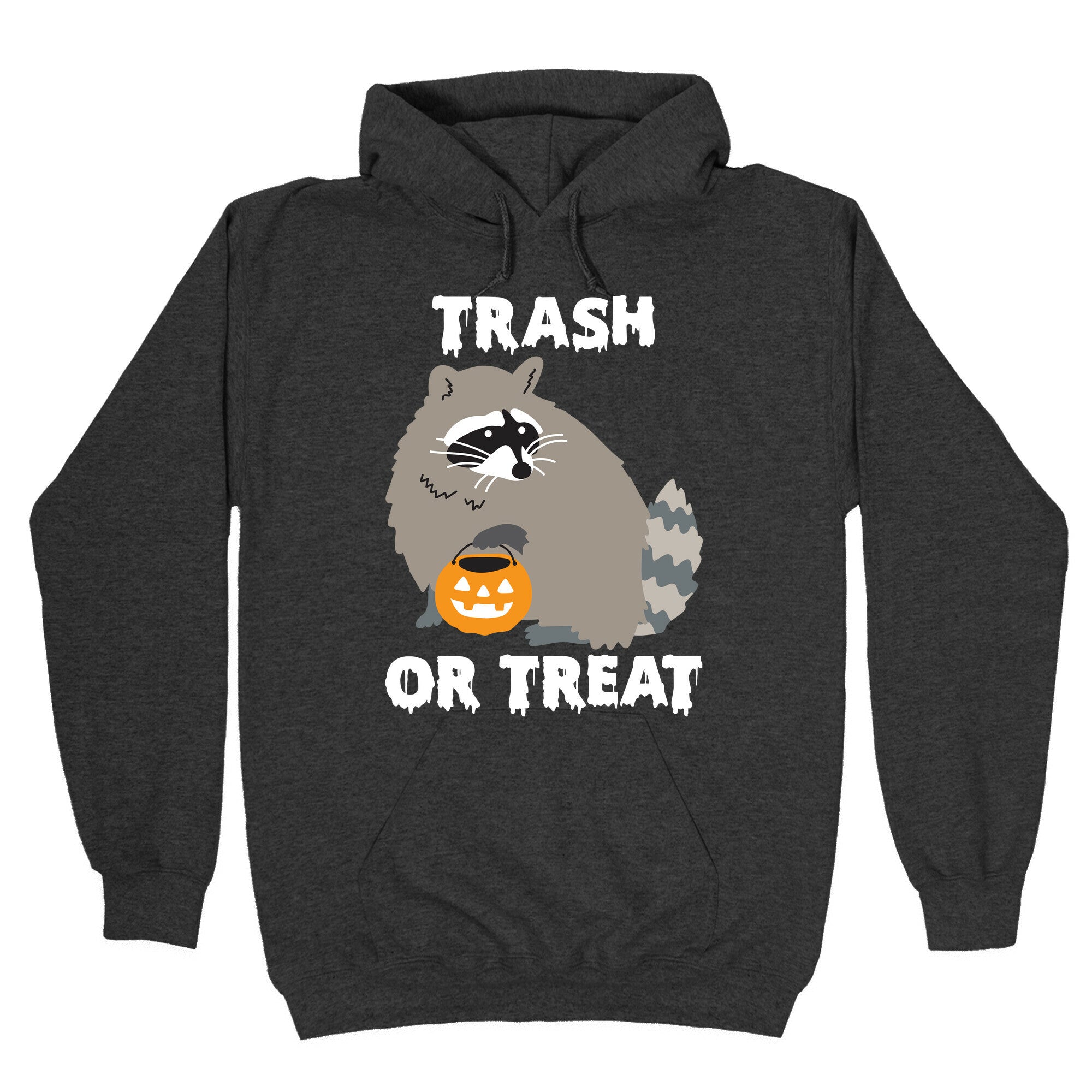 Trash Or Treat Raccoon Hoodie