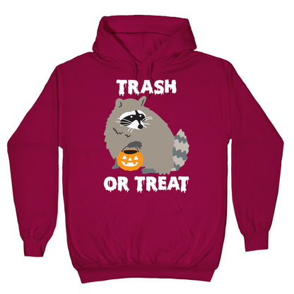 Trash Or Treat Raccoon Hoodie