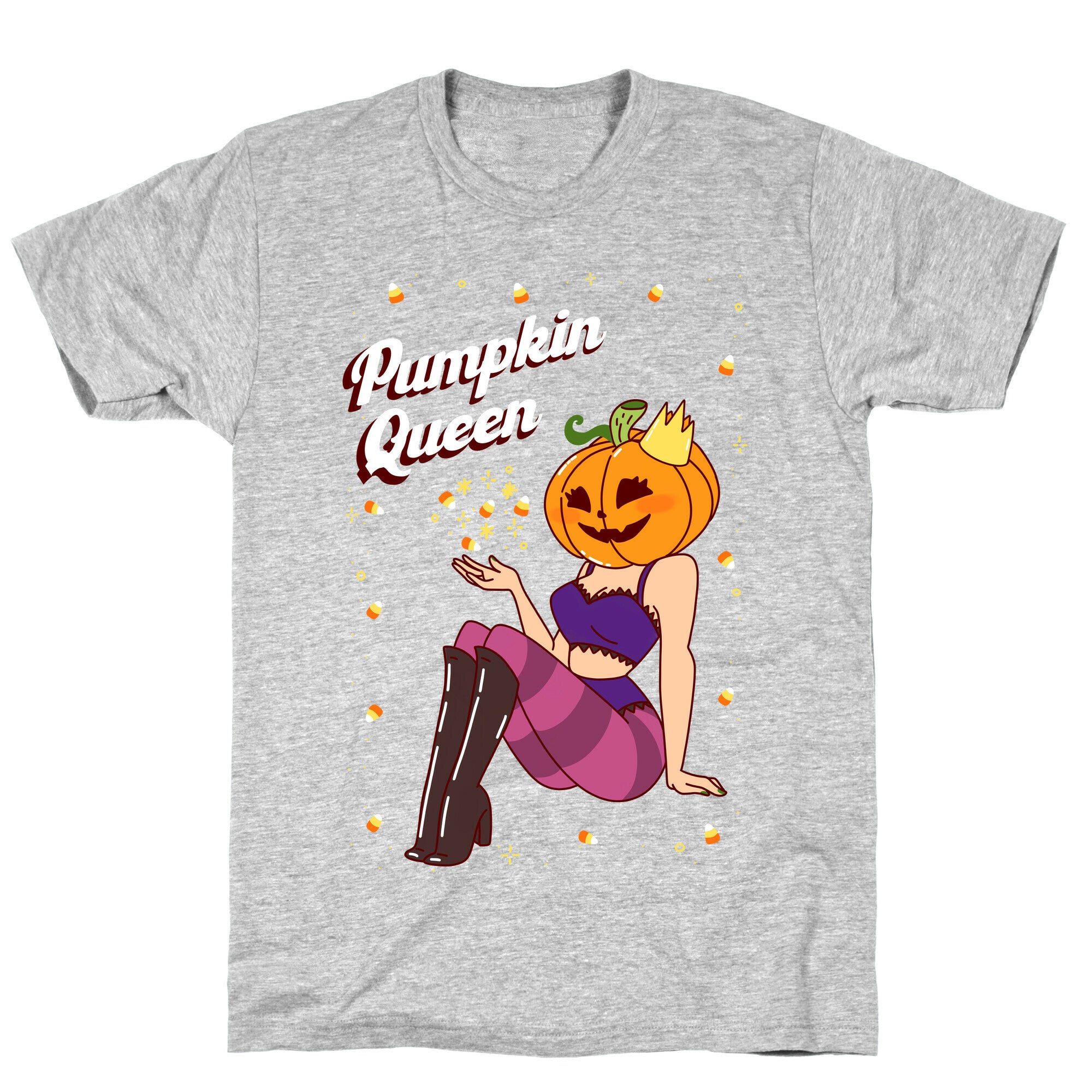 Pumpkin Queen Pin-Up T-Shirt