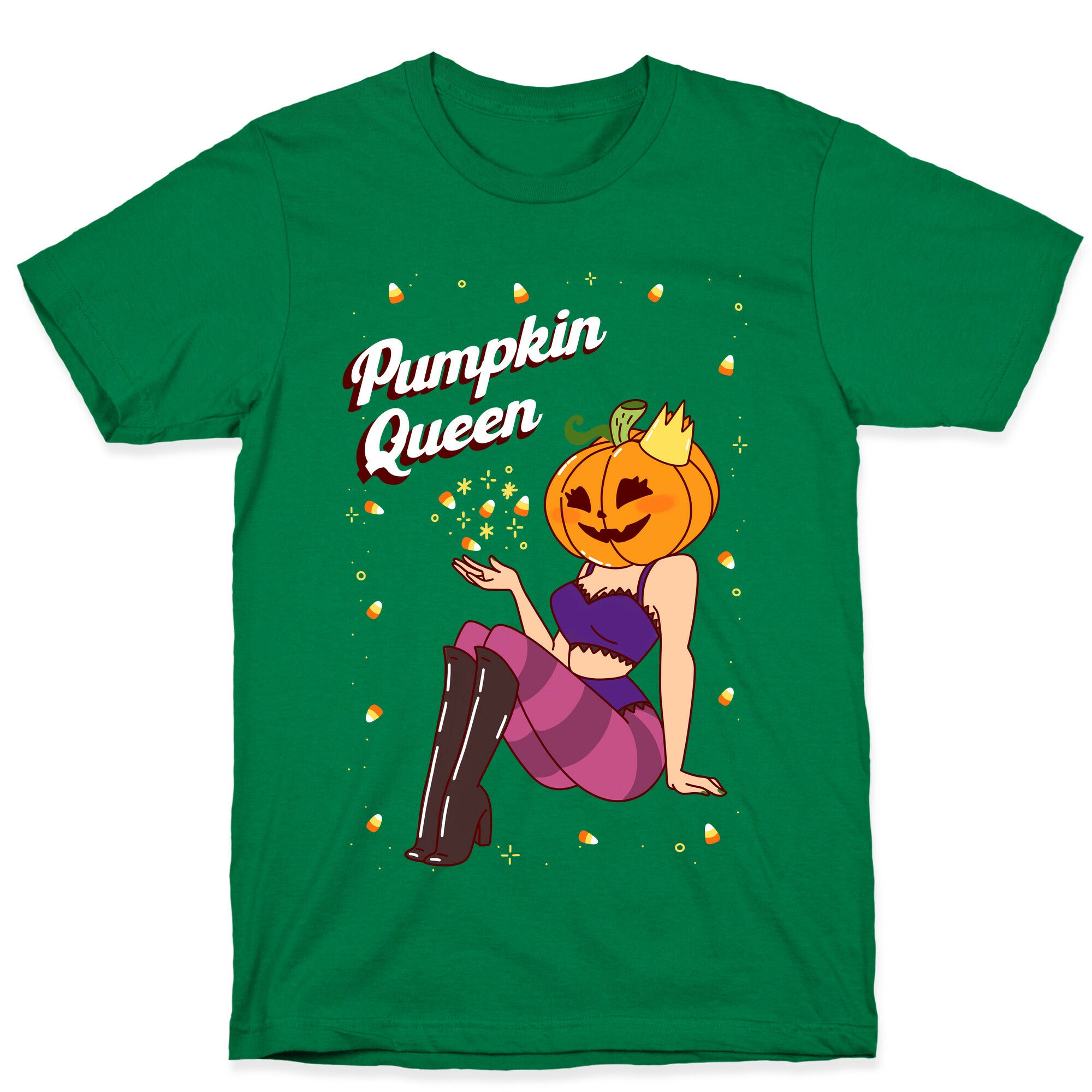 Pumpkin Queen Pin-Up T-Shirt