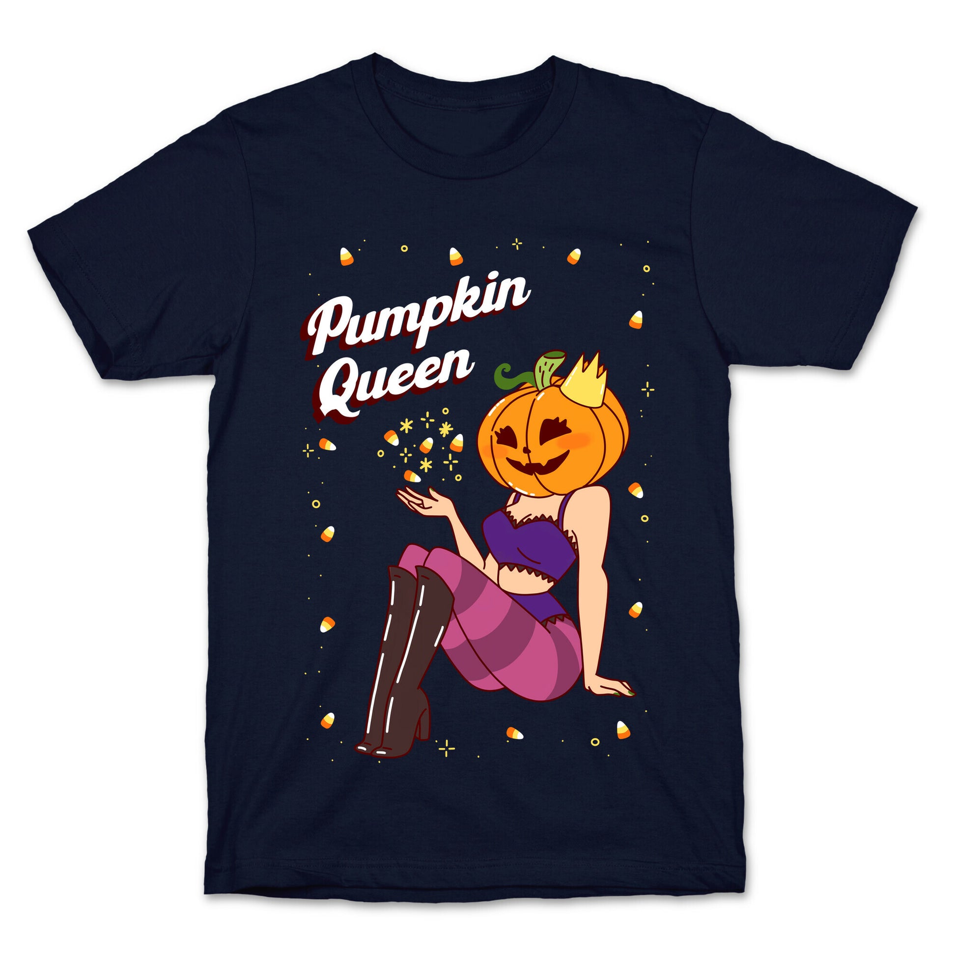 Pumpkin Queen Pin-Up T-Shirt
