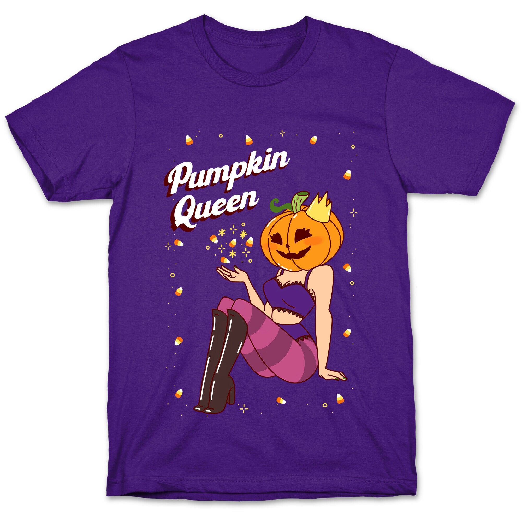 Pumpkin Queen Pin-Up T-Shirt