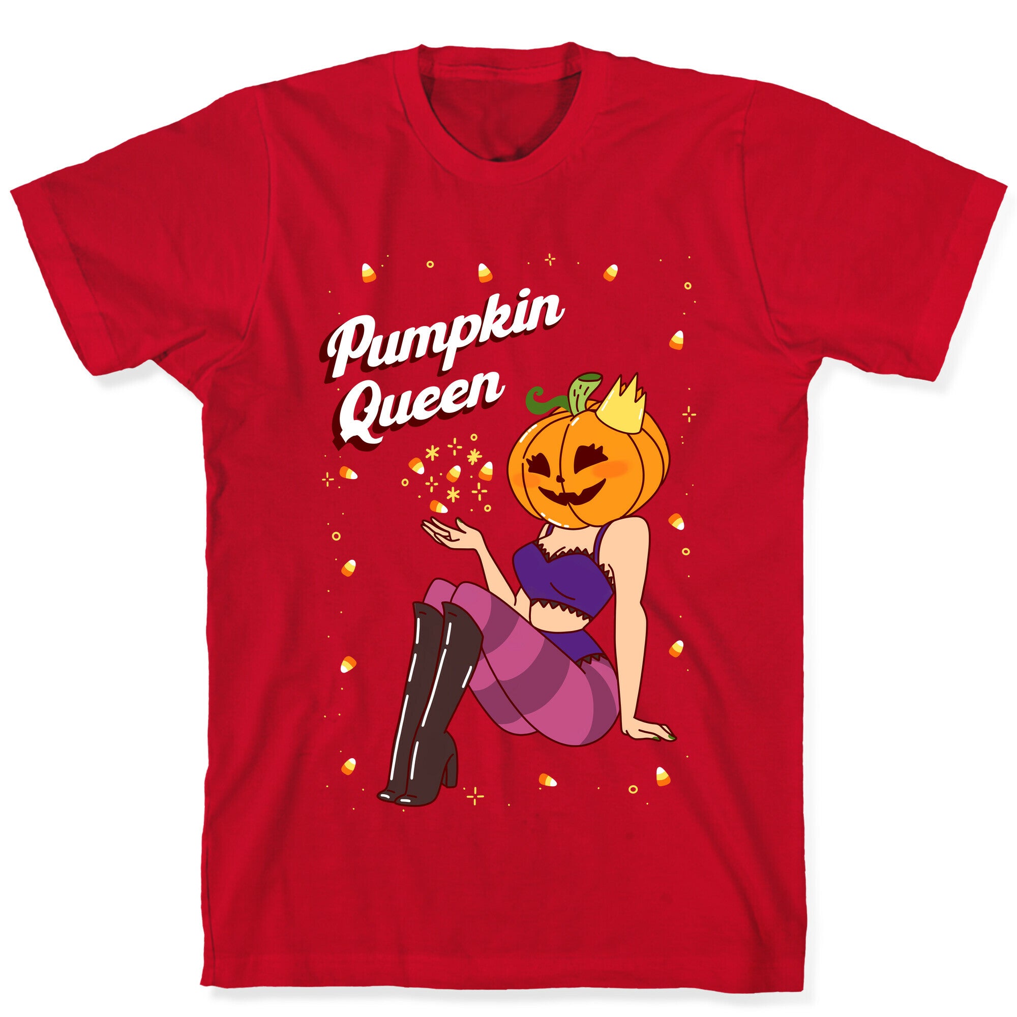 Pumpkin Queen Pin-Up T-Shirt