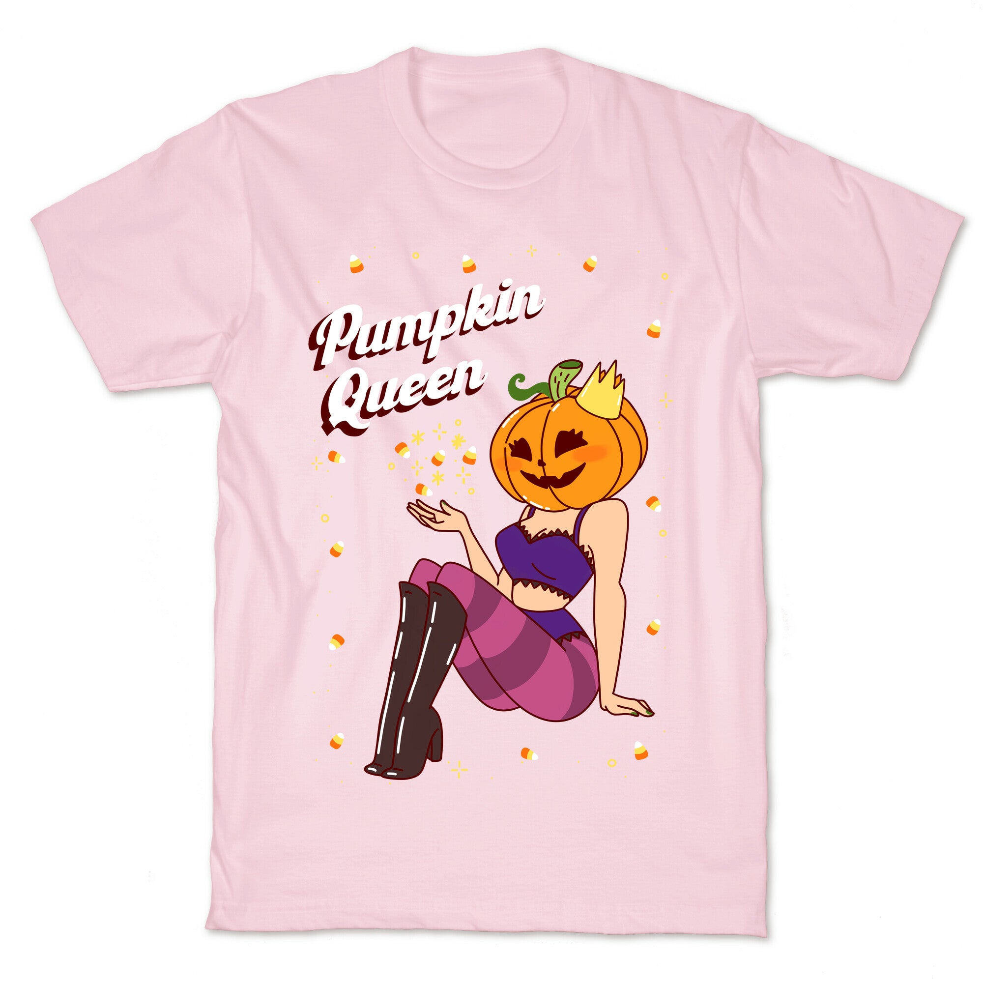 Pumpkin Queen Pin-Up T-Shirt