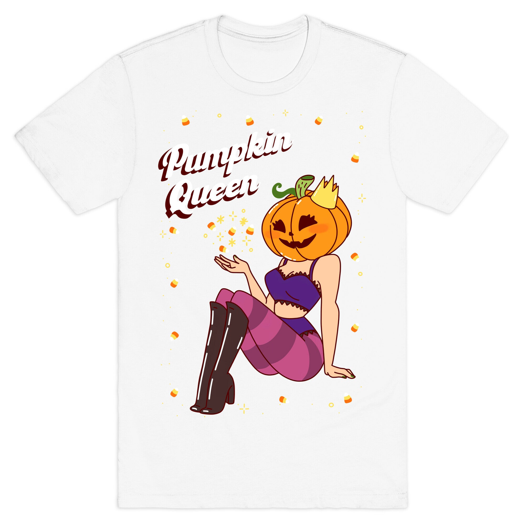 Pumpkin Queen Pin-Up T-Shirt